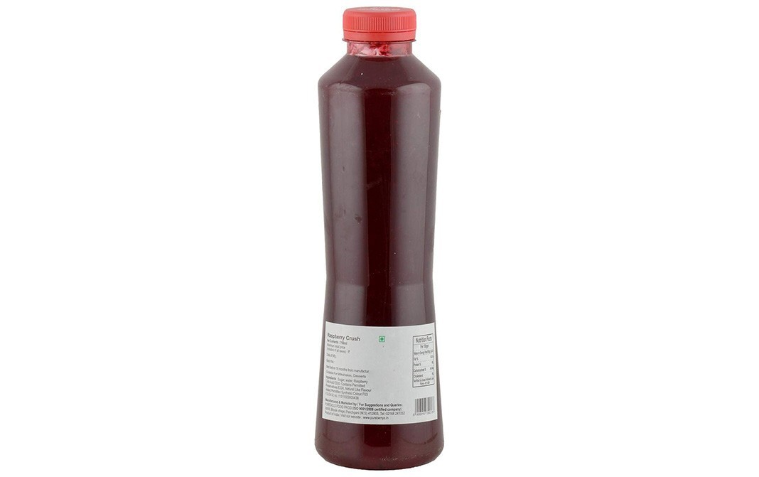 Pure Berry's Raspberry Crush    Bottle  750 millilitre